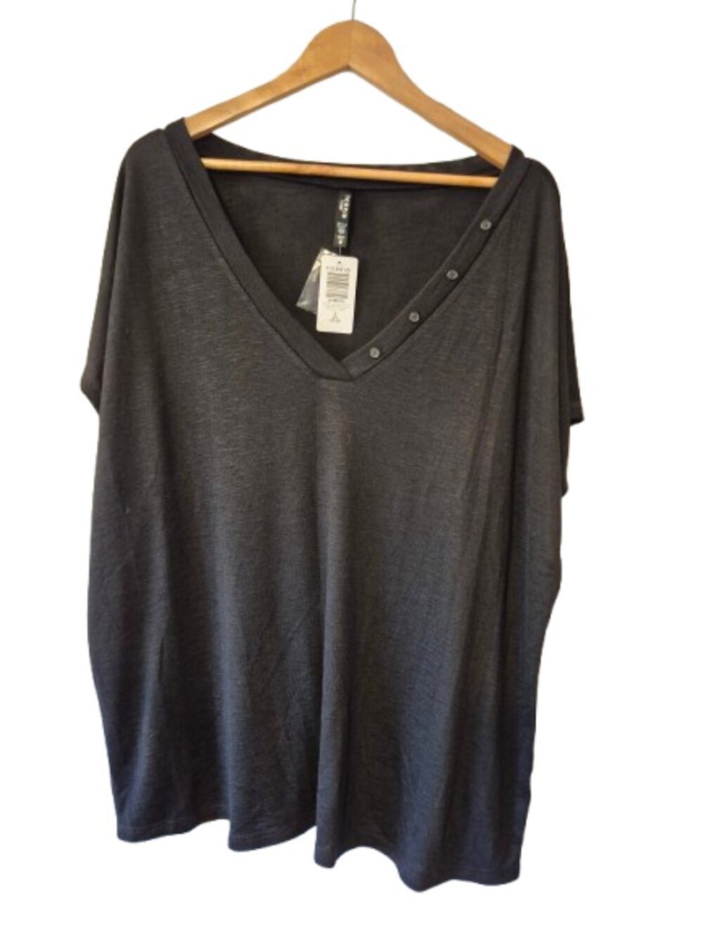 NWT Torrid Black Loungewear Top Size 2 (18/20)
